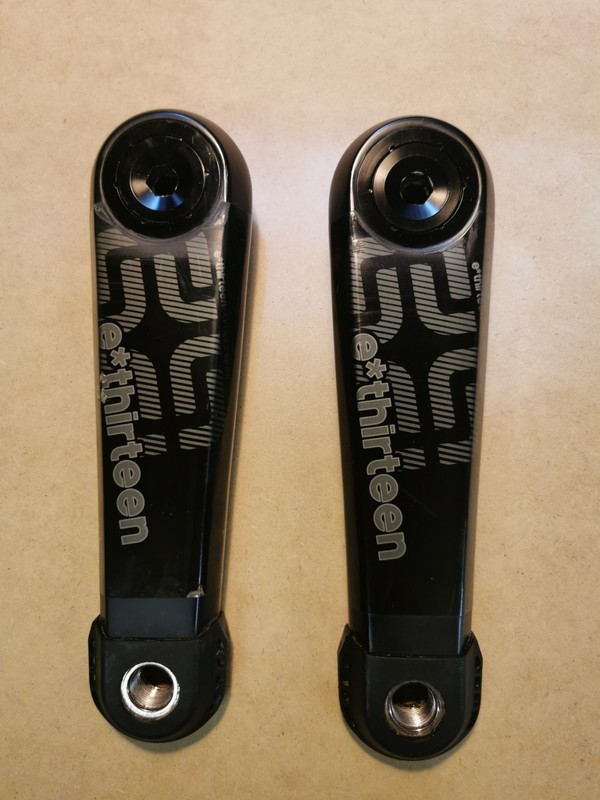 E*thirteen Carbon Ebike Cranks 165mm Bosch/ TQ Compatible
