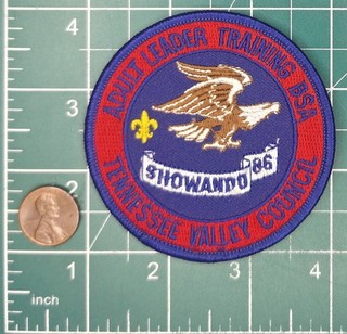 BSA 1986 Showando Adult Leader Training Tennessee Valley Council Alabama