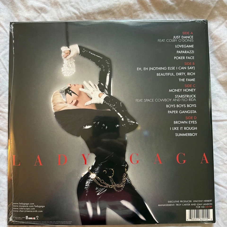 Lady Gaga The Fame 15th Anniversary Limited Translucent Light Blue Vinyl  poster - Image 3 of 3