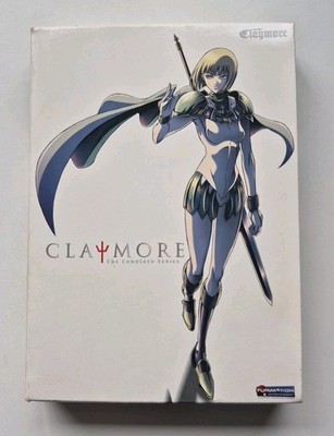 Claymore Anime The Complete Series 6 Disc DVD Box Set Dub Sub FUNimation 2 Books