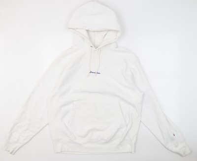 Champion Hoodie Herren weiß - Medium, Pullover, Logo