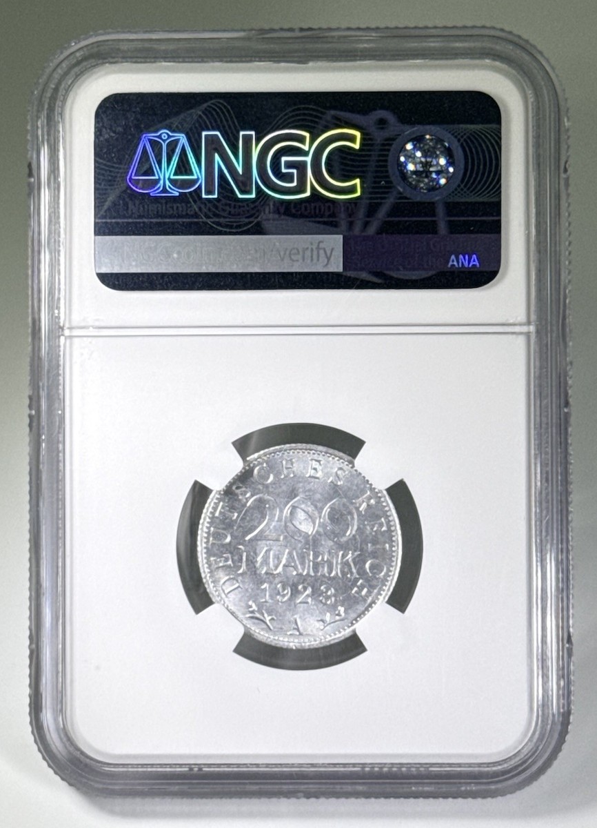 1923A GERMANY 200M NGC MS 63 | eBay