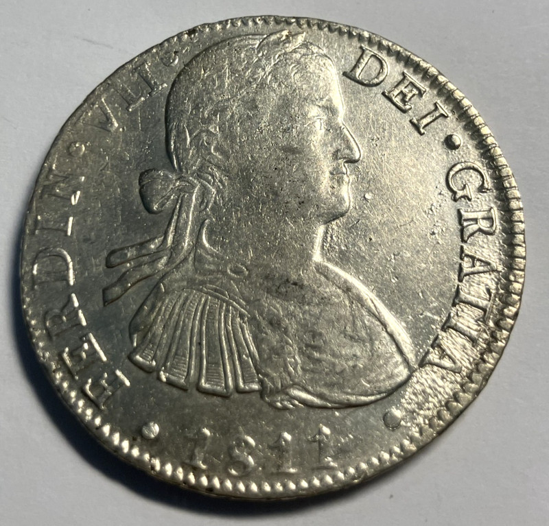 elf Mexico 8 Reales 1811 MoHJ  War of Independence