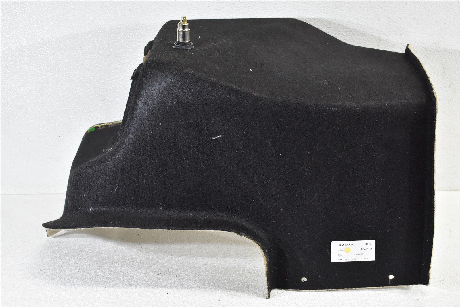 2003-2012 Maserati Quattroporte Quarter Panel Carpet Liner Trunk Trim 03-12