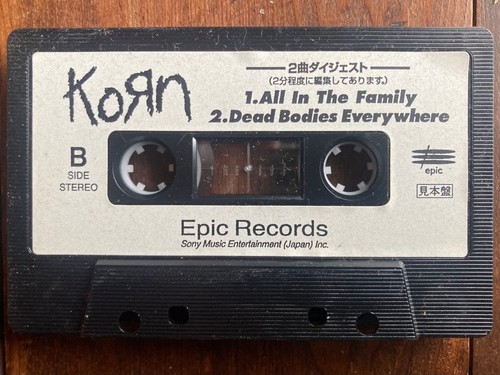 Korn's Promotional Disc cassette tape! 2 song digest edition! - Picture 4 of 4