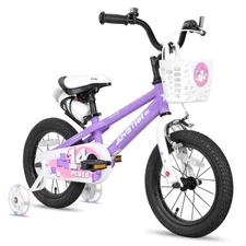 Pluto Kids Bike 12 Inch Toddlers Bike with Training Wheels for Boys Girls Kid...