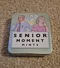 Senior Moments tin