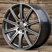 Cerchi In Lega Da 18 Pollici KT16 Per Audi A3 S3 8P 8V Gy Tfsie Q2 SQ2 Q3 8U Grigio Lucido
