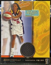 2002 Fleer - Nikki McCray - Game Worn Warmups - Memorabilia Card
