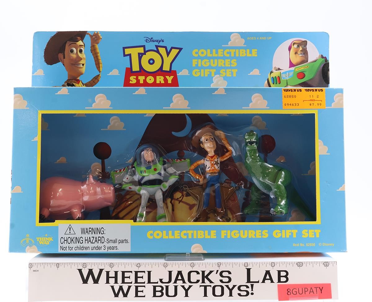 Collectible Figures Gift Set Disney Toy Story 1995 Thinkway Toys