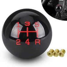 5 Speed Car Racing Gear Shift Shifter Knob, R...