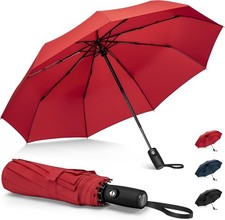 Regenschirm Sturmfest Automatik Klein Taschenschirm f&uuml;r unterwegs