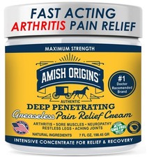 Maximum Strength Arthritis Pain Relief Cream 7 oz for Joints Muscles