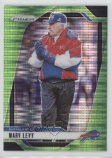 2024 Panini Prizm Neon Green Pulsar Prizm Marv Levy #34 HOF 1j1g