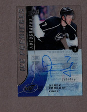 Derek Forbort 2015-16 Upper Deck Ice Premiers Auto #d 124/499