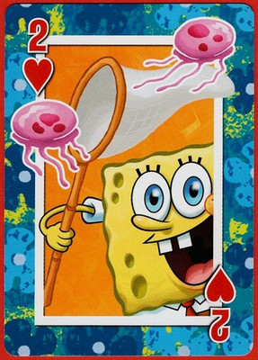 SpongeBob SquarePants Nickelodeon Cartoon Series Character Playing Card