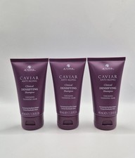 Image of x3 Alterna Caviar Anti-Aging Clinical Densifying Shampoo 40ml Bundle of 3. New.
