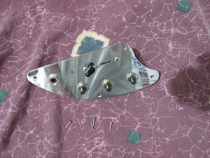 Vintage 1967 Vox Italy Mk VI "Acoustic" control plate & wiring harness Exc