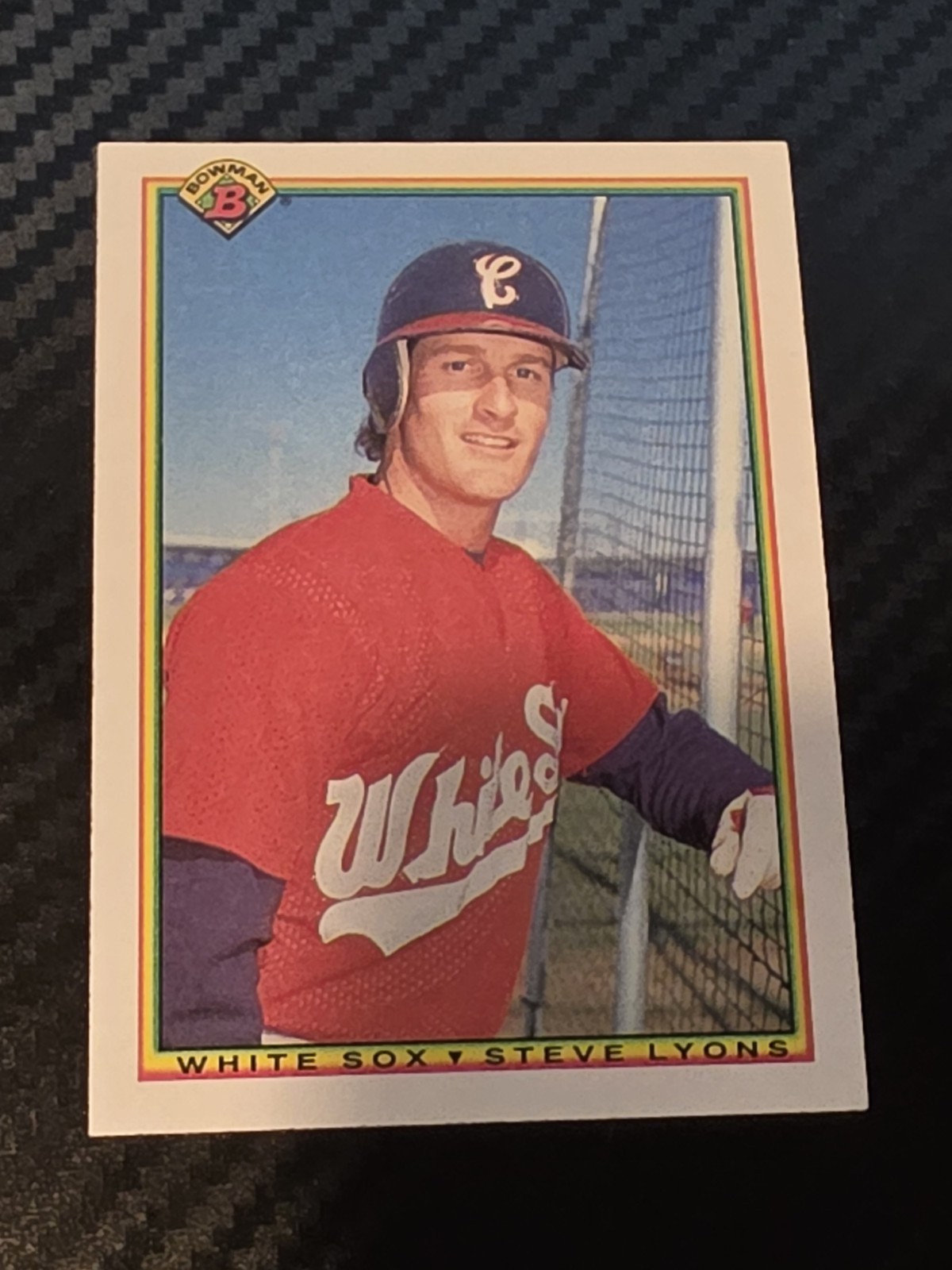 1990 Bowman - Steve Lyons #321 Chicago White Sox 