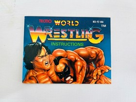 Tecmo Tecmo World Wrestling (Nintendo NES) 1990 NTSC-U/C Complete in Box