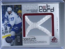 2022 Upper Deck SP Game Used NHL Stadium Series Net Cord Relics /35 Alex Killorn