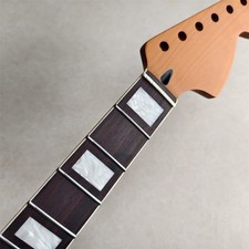 Big Head roasted maple Guitar Neck 22fret 25.5inch Rosewood block Inlay Part