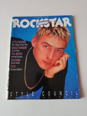 Rockstar N.79/1987 Style Council Madonna Little Richard The Smiths