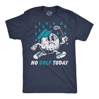 Mens Funny T Shirts No Golf Today Sarcastic Golfer Tee For Men