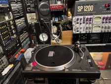 single TECHNICS SL1210MK2 SL 1210 MK2 DJ TURNTABLE 120/220v Black ARMENS