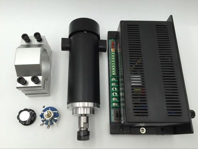 450W Spindle Motor ER11 DC12-52V MACH3 Power Supply+Mount Bracket CNC Router #md