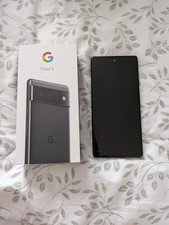 Google Pixel 6 128GB, Stormy Black, Unlocked. Used, Fully Working. Original Box.