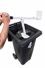 Reduce Waste by 40% – Wheelie Bin Compactor – Heavy Duty Steel Crusher Tool