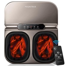 MOUNTRAX Foot Massager Machine with Heat, Foot Massager for Plantar Fasciitis...
