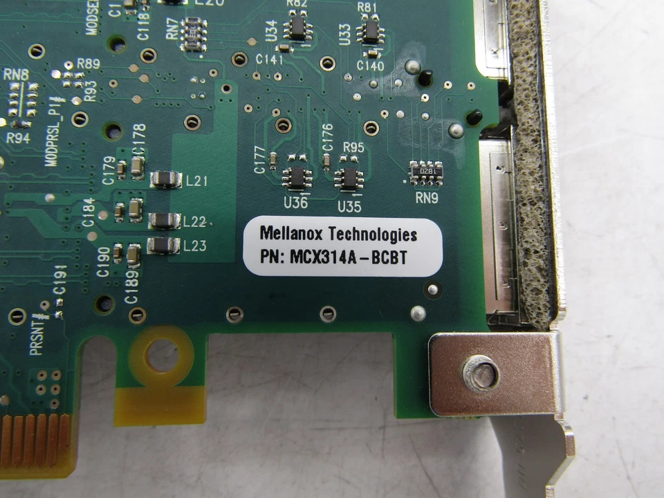 Mellanox ConnectX-3 Dual Port QSFP PCIe Network Adapter MCX314A-BCBT 00FW827 - Image 4 of 4