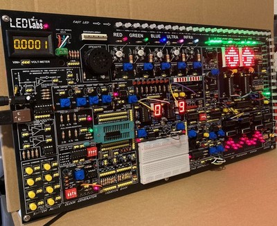 Elektronik Labor Lötset Hobby Vorbau Ausbildung LedLabs Zum Selbermachen Kit Leiterplattenprojekt
