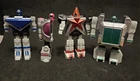 Vintage 1996 Bandai Power Rangers Zeo Deluxe DX Super Zeo Zord 4 Megazord Lot!