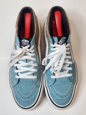 VANS Sk8-Mid Pro x Supreme Croc Corduroy Shoes Size 8