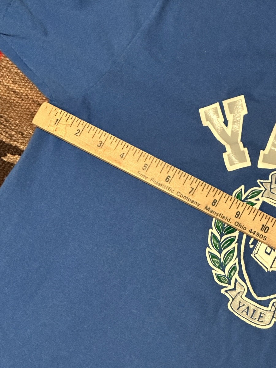 Vintage Yale T Shirt USA single stitch see measurements Vintage Yale T Shirt USA single stitch see measurements