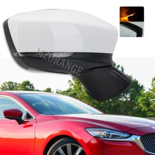 Door Mirror For MAZADA 6 ATENZA 2017-2021 White Right with Power Fold Blind Spot