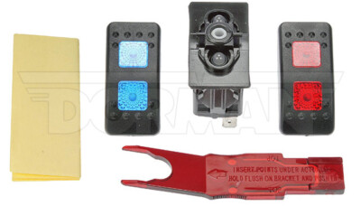 Electrical Switch - Rocker - Plastic On Off On Clear Glow 20 Amp | eBay