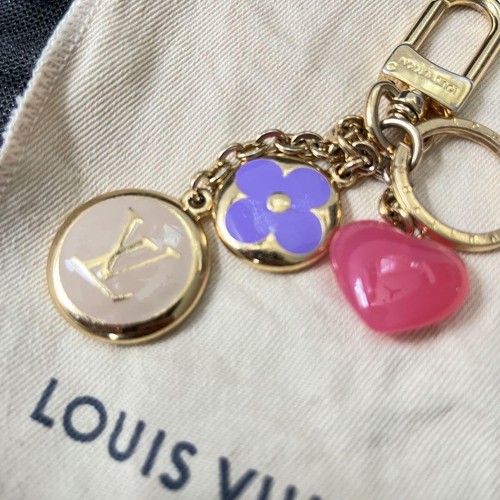 LOUIS VUITTON Porte Kure LV Enemode M00819 Key Ring Authentic - Picture 4 of 10