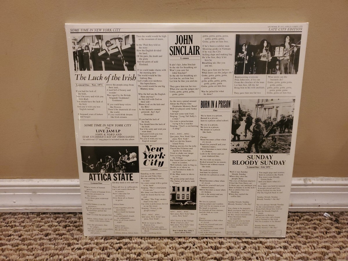 Some Time in New York City by Lennon, John (Record, 2015