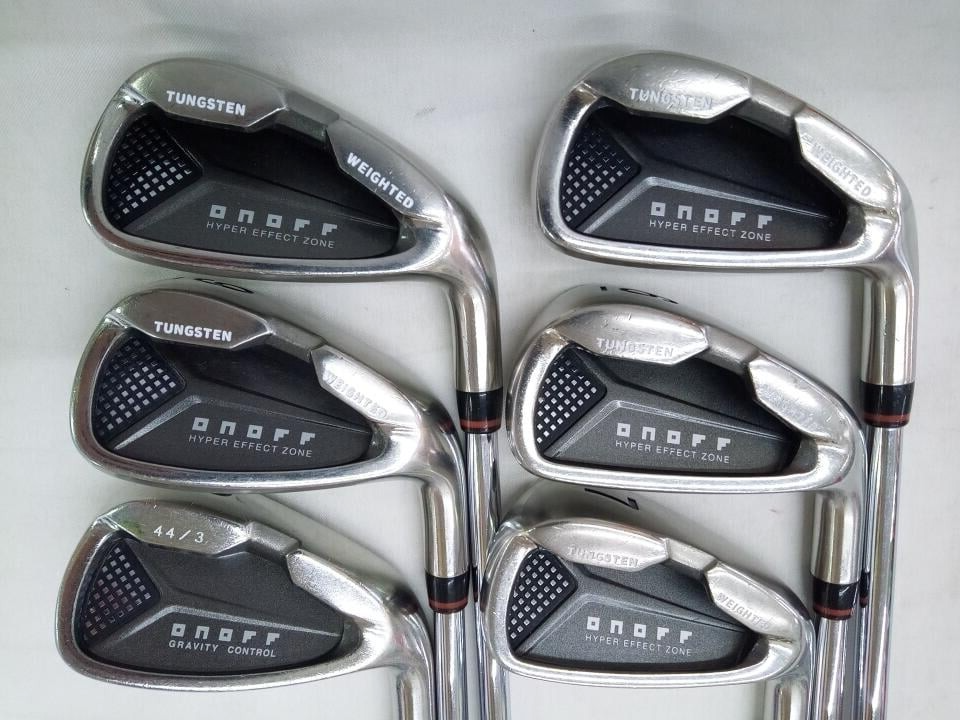 OnOFFページ Globeride ONOFF 2012 Iron #5-9.P(6Clubs)/NS/Flex:R/Iron set | eBay