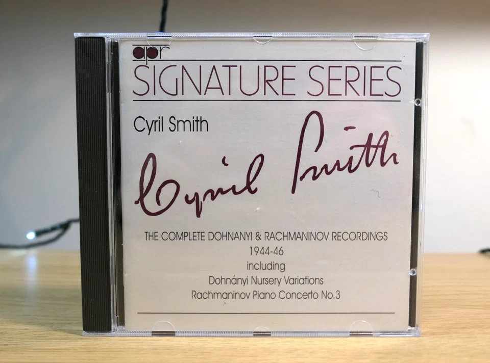 Cyril Smith Autograph + CD Complete Dohnanyi & Rachmaninov Signed - Image 2 of 4