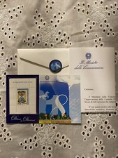 2006 Francobollo Diciottenni Foglietto Blu Cartoncino Italia 18 anni CERTIFICATO