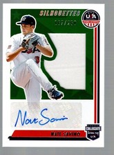 2022 USA Stars & Stripes Autograph Jersey #SIL-NS Nate Savino /250