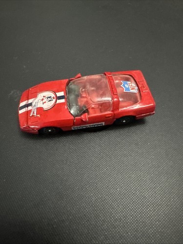 Vtg Corgi Juniors 1983 NFL New England Patriots Chevy Corvette 1/64 Rare
