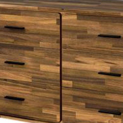 Benjara Dresser 31" H X 47" W, Wood Top Material 6-Drawers W/ Metal Bar Handles - Picture 5 of 6