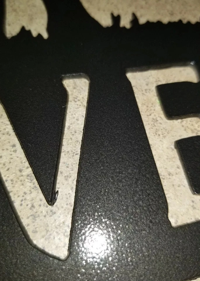  Letrero de bienvenida, vaca y ternero, lechería, vida de granja ganado angus Foto 2 de 2