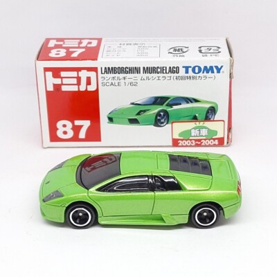 TOMICA 87 LAMBORGHINI MURCIELAGO 1/62 NEW 2003~2004 Green | eBay